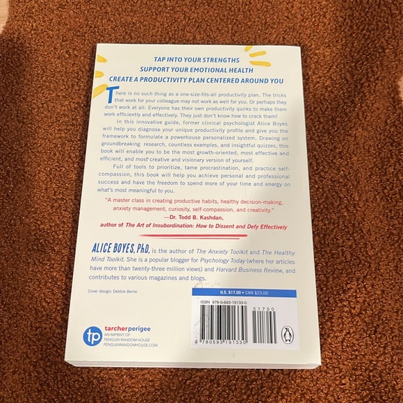 🆕 NEW Alice Boyes, Stress free productivity 👍 a personalized toolkit - Picture 4 of 4